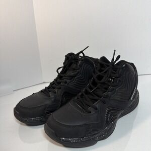 ANDI High Top Basketball Sneakers Black Silver Dot Men Size 8 MNA141ES071